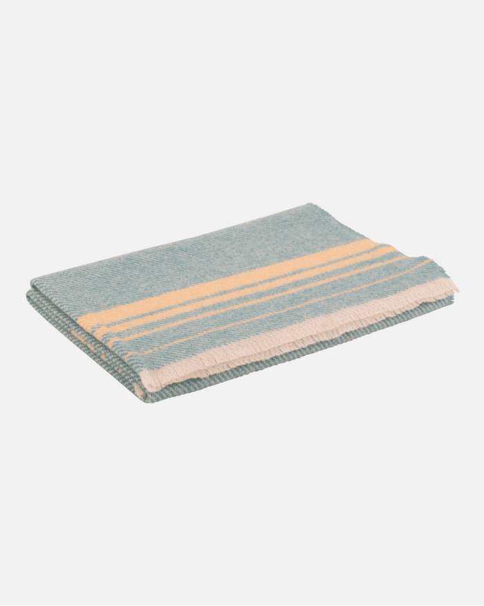 Sea Ombre Kileen Lambswool Baby Blanket - Cushendale Woollen Mills