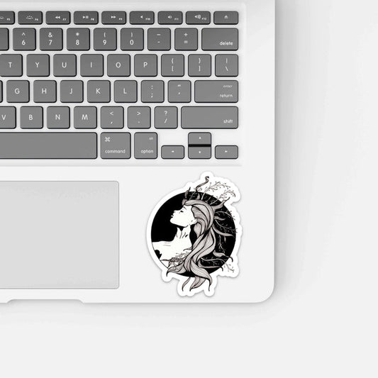 PinkPolish Design Stickers "Sea Witch" Vinyl Die Cut Sticker