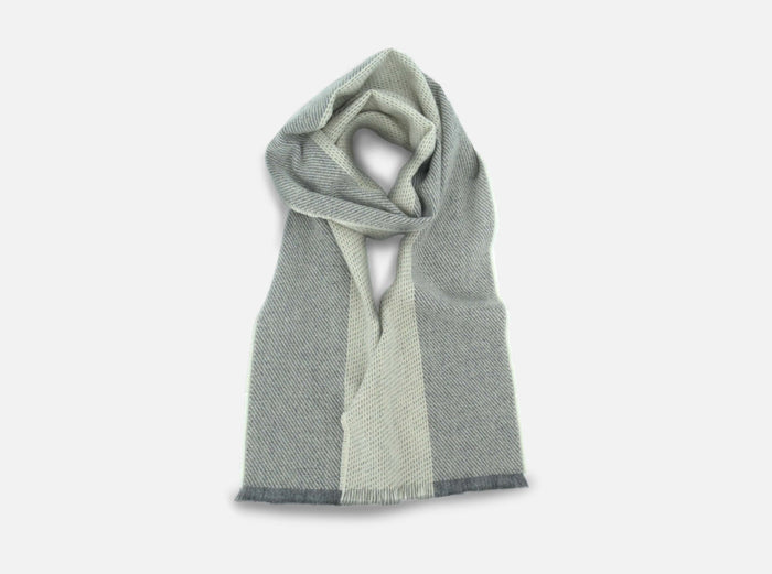 Silver Uisce Lambswool Scarf - Cushendale Woollen Mills
