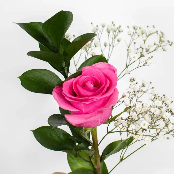Fundraiser Pink Flower Stem