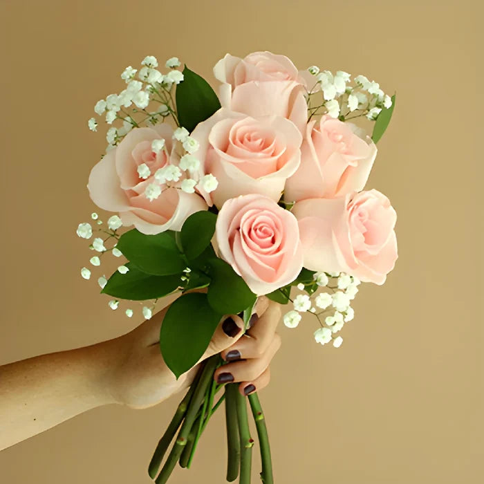 Six Stem Rose Bouquet for Fundraising