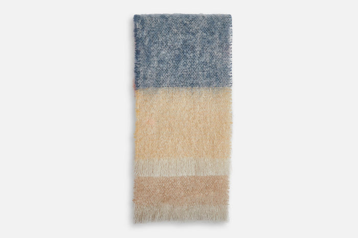 Slate Silare Mohair XScarf - Cushendale Woollen Mills