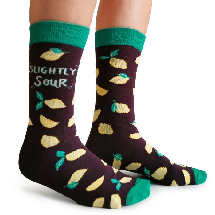Womens Fun Lemon Socks