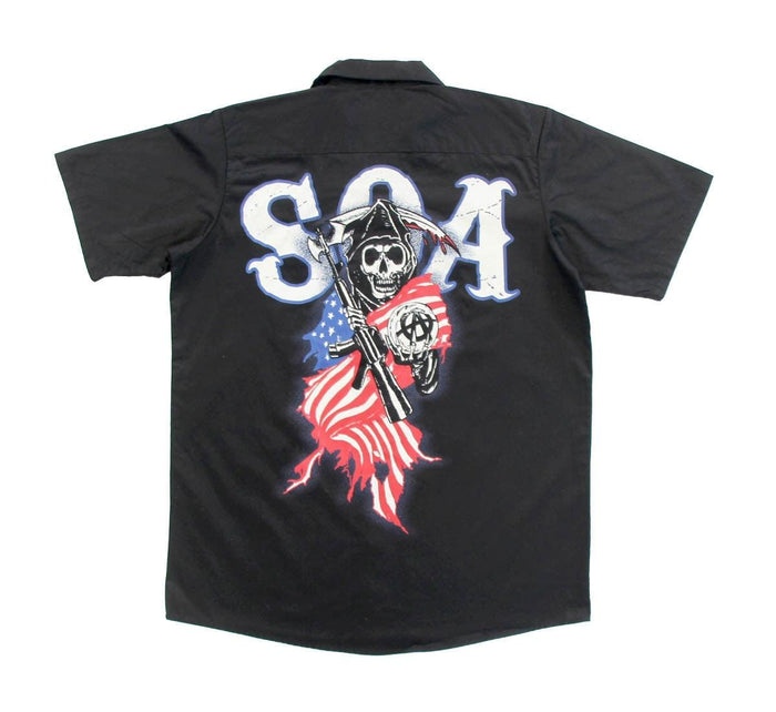 SOA Americana Button Up Workshirt-tvso