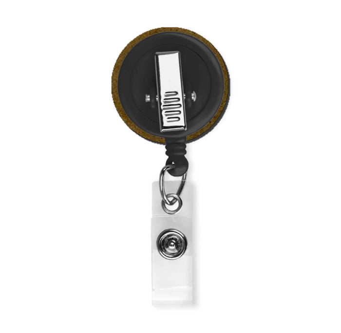 PinkPolish Design Badge Reels & Lanyards "Speak Up" Retractable Badge Reel