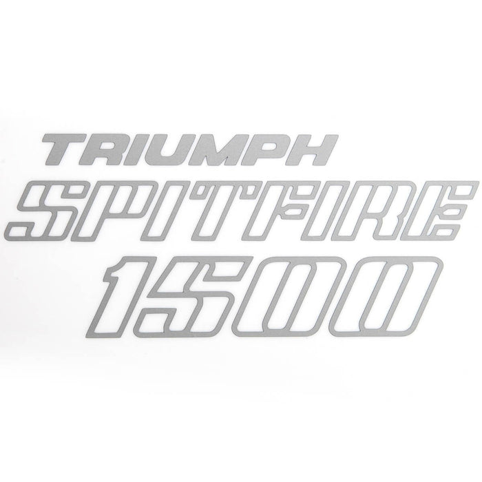 spitfire-ykc1457 Trunk Emblem Spitfire 1500 Silver 1975-80