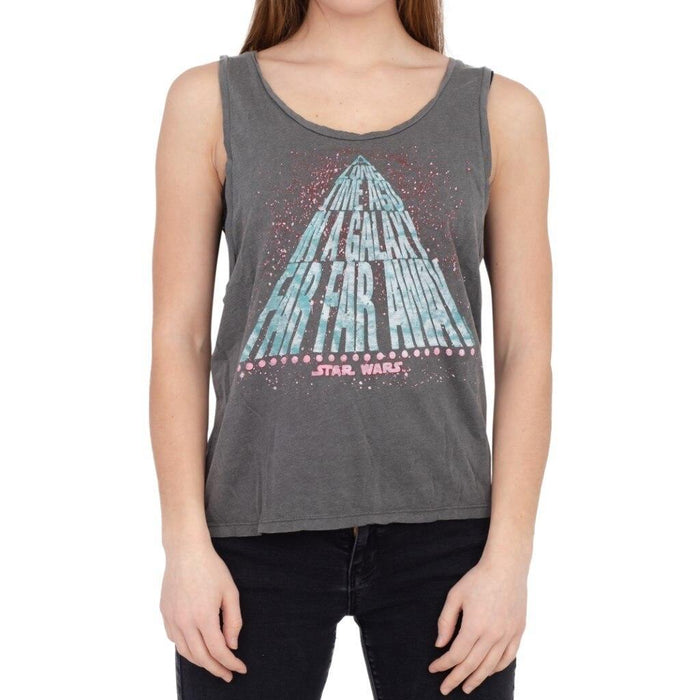 Star Wars Galaxy Far Far Away Juniors Tank Top-tvso