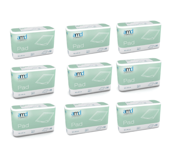 Storpack 9 paket underlägg 60 x 40 cm – 270 underlägg