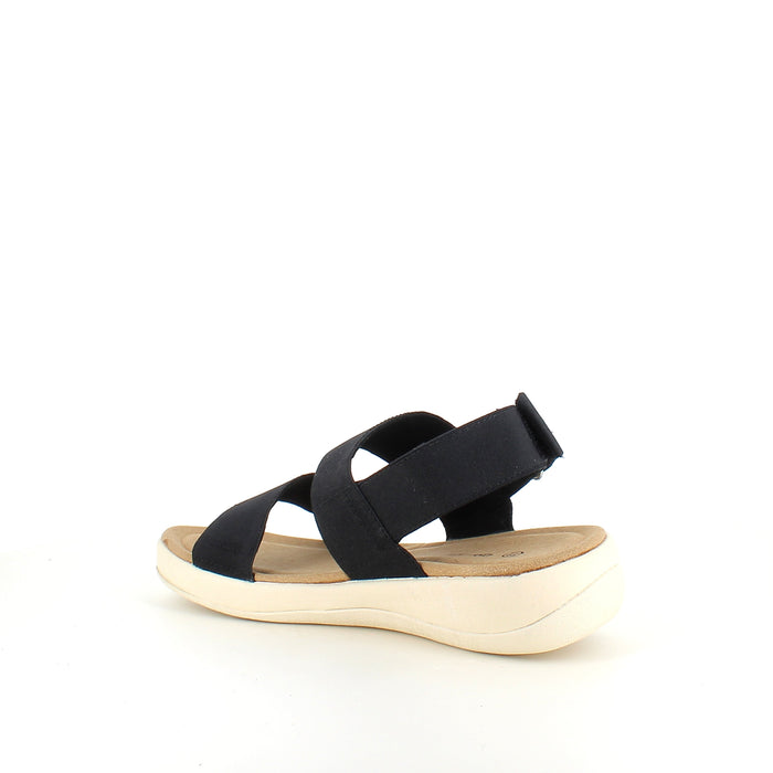 Svart Cph-Comfort sandal – mjuk sandal för arbete och vardag