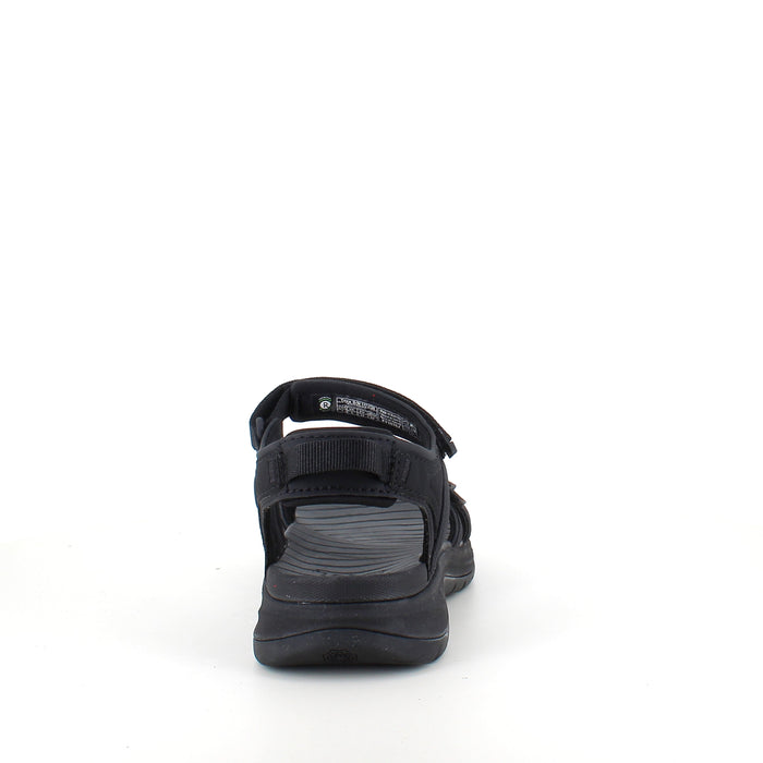 Svart Teva-sandal med fotvalvsstöd och extra komfort