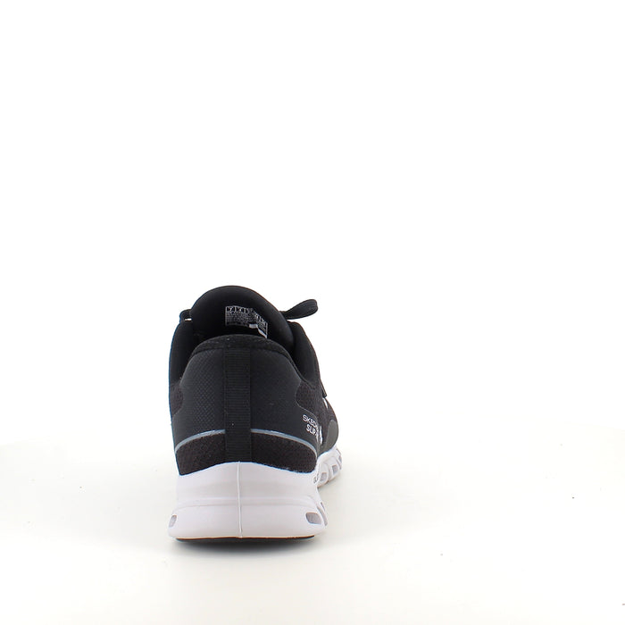Svarta Skechers Glide-Step – vattentäta skor med smidig Slip-ins-passform
