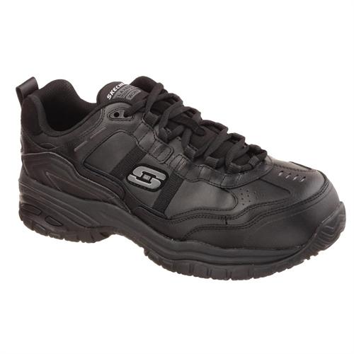 Svarta skyddsskor från Skechers