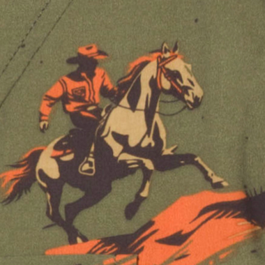 cowboy print swatch