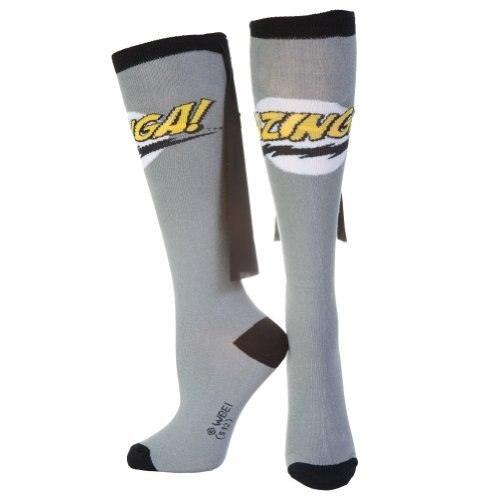 The Big Bang Theory Bazinga Cape Socks-tvso