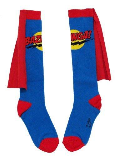 The Big Bang Theory Bazinga Cape Socks-tvso