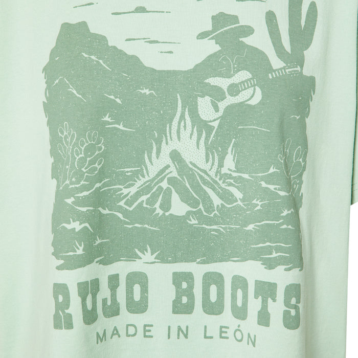 The Campfire Crop-Top T-Shirt
