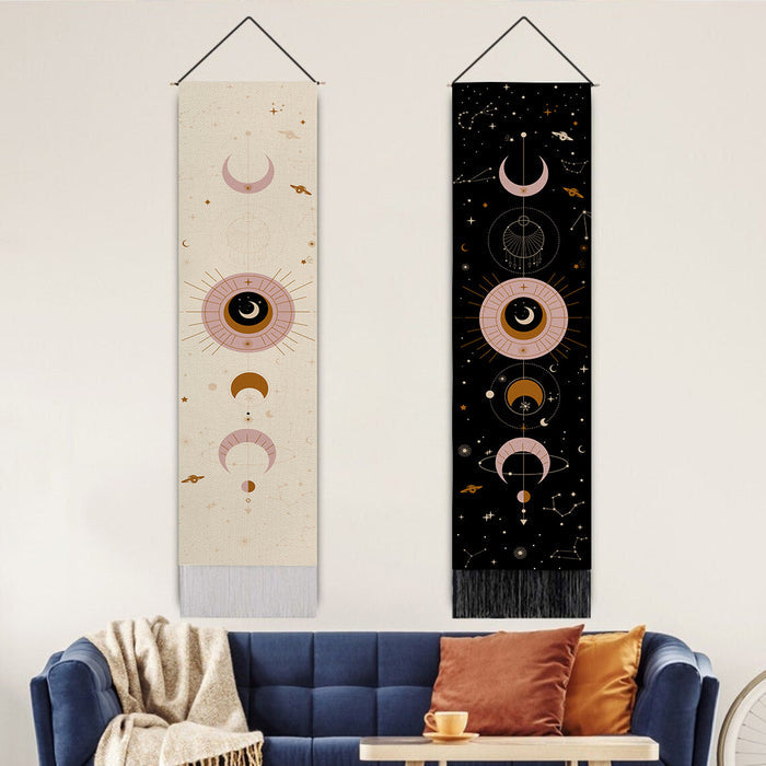 The moon hang cloth【There is no stick】
