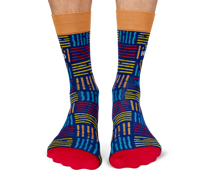 FUNNY TROPHY HUSBAND NOVELTY CREW SOCKS FOR MEN - UPTOWN SOX