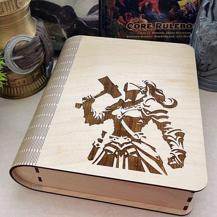 TTRPG Character Book Crafter's Warrior