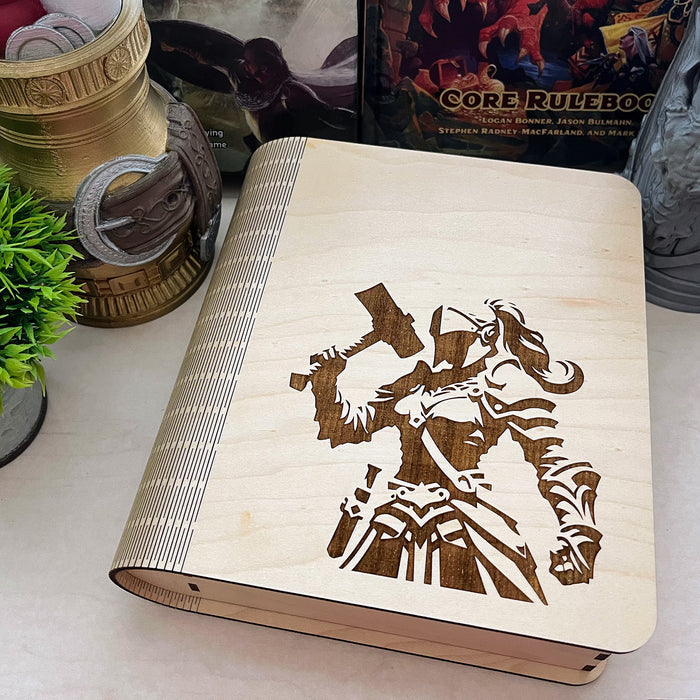 TTRPG Character Book Crafter's Warrior