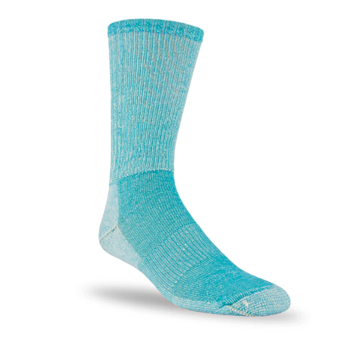 MADE IN CANADA WOMENS MERINO WOOL TEAL SOCKS