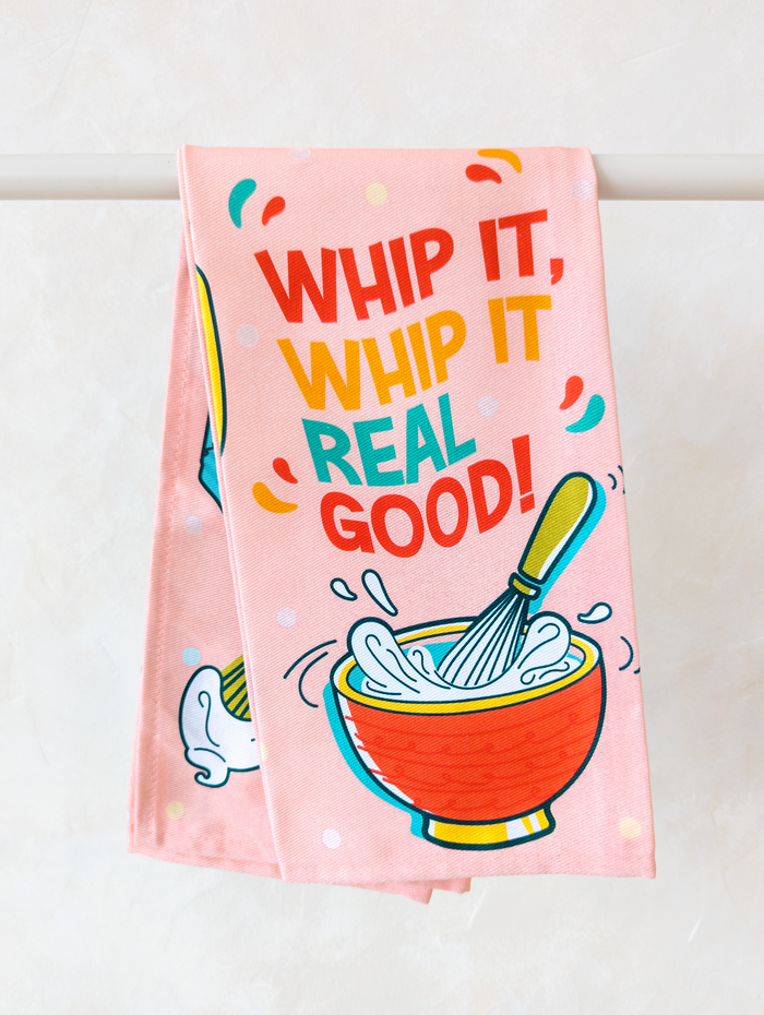 CUTE BAKING DESSERT WHIP KITCHEN DISH TOWEL UPTOWN SOX