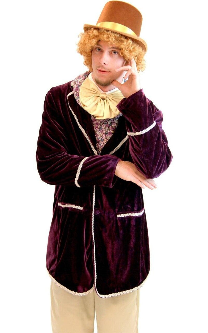 Willy Wonka Candy Suit Costume-tvso