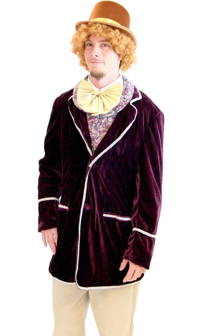 Willy Wonka Candy Suit Costume-tvso