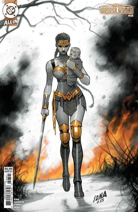 WONDER WOMAN #28 CVR B DAVID NAKAYAMA CARD STOCK VAR