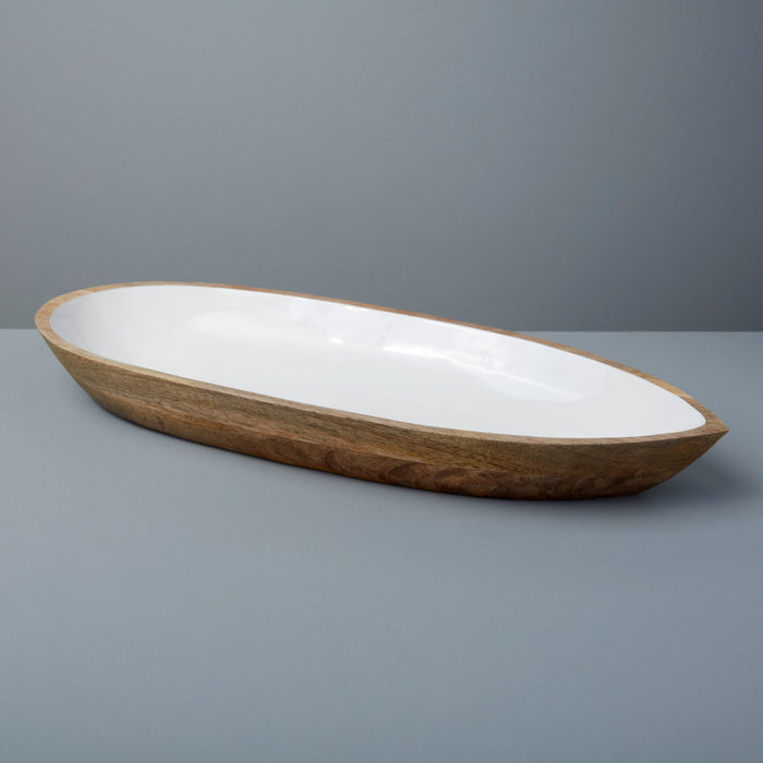 WS Madras Oval Dish, Large