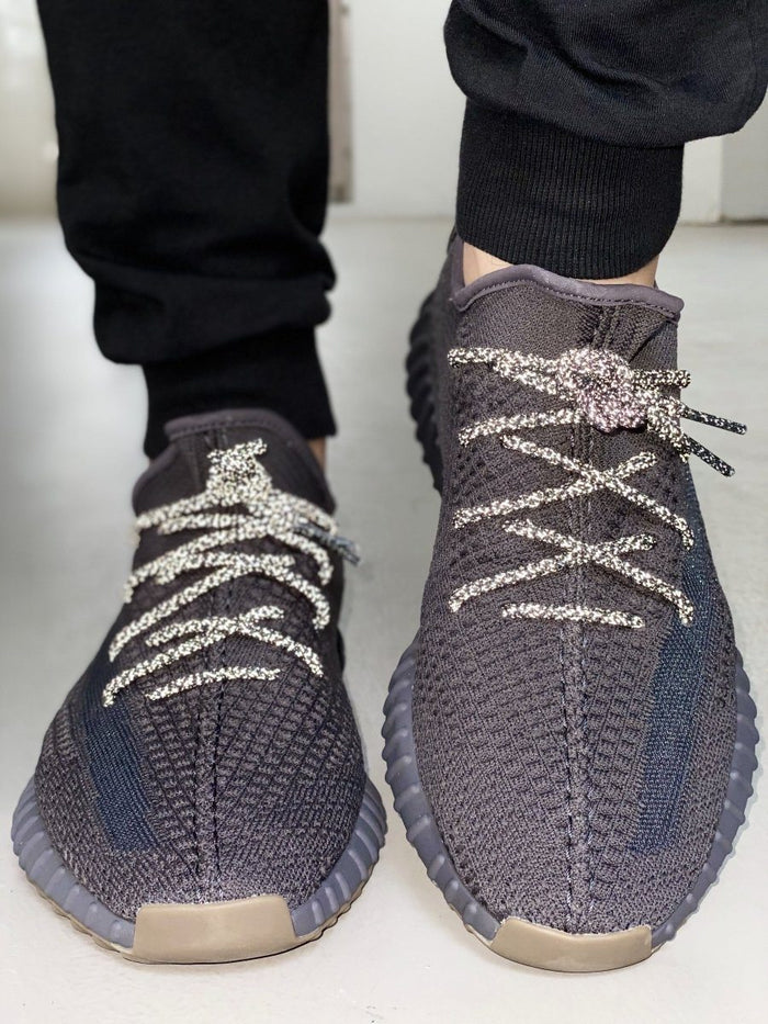 3M Rope - 3M Reflective Rope Laces V2 - Black For Yeezy Boost 350 V2 Black / Yecheil / Cinder