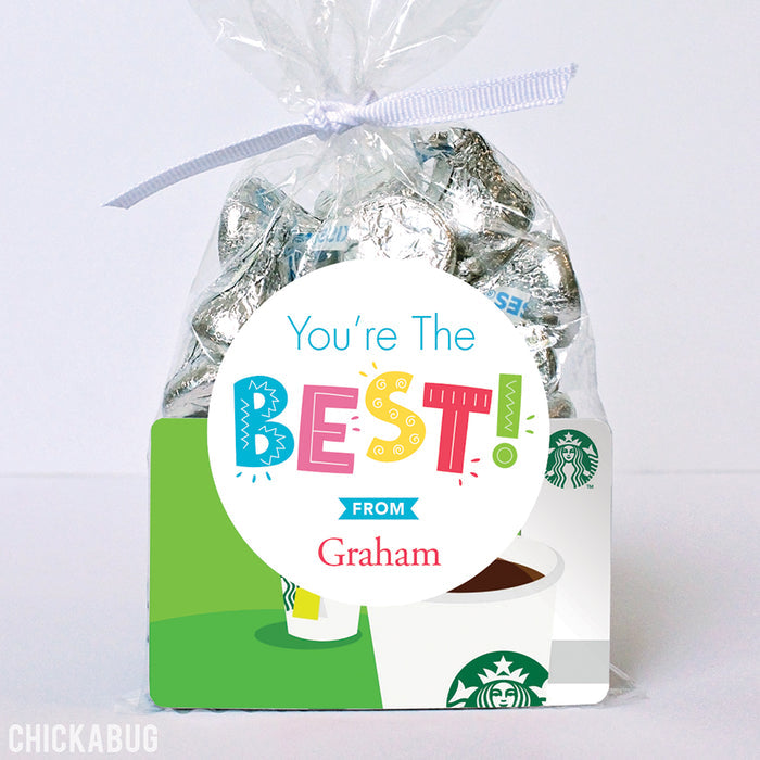 "You're The Best" Appreciation Stickers