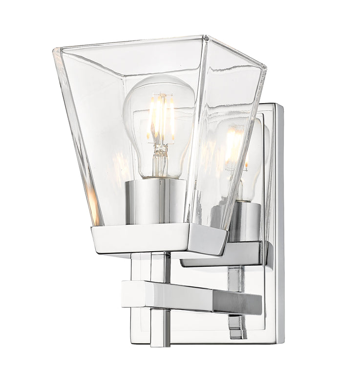 Wall Sconce Z-Lite 819-1S-CH Chrome Lauren 1 Light Wall Sconce Z-Lite