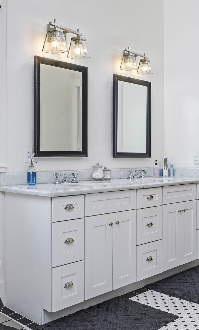 Vanity Z-Lite 819-2V-BN Brushed Nickel Lauren 2 Light Vanity Z-Lite